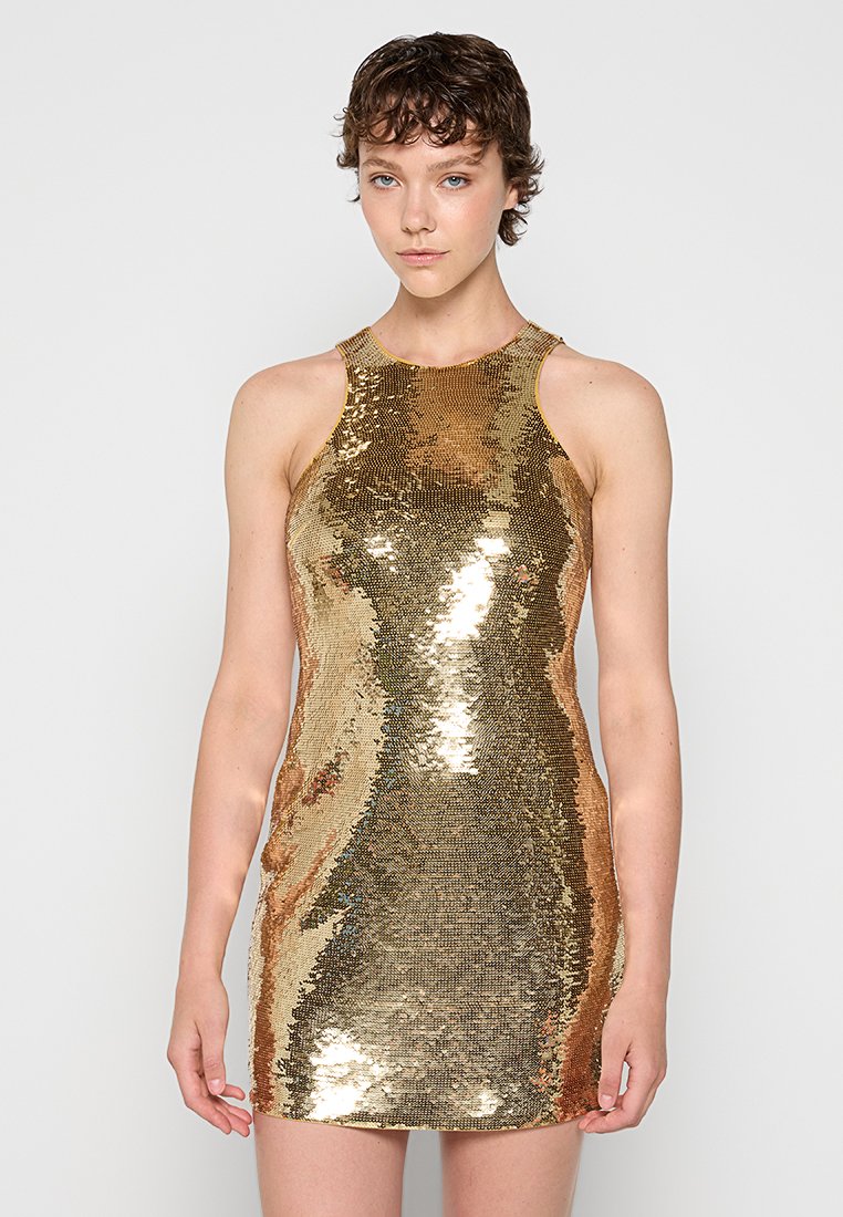 Michael Kors Cocktailjurk goudkleurig