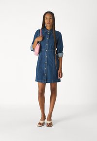 MSCH Copenhagen EMMA DRESS - Haljina od trapera - dark blue wash