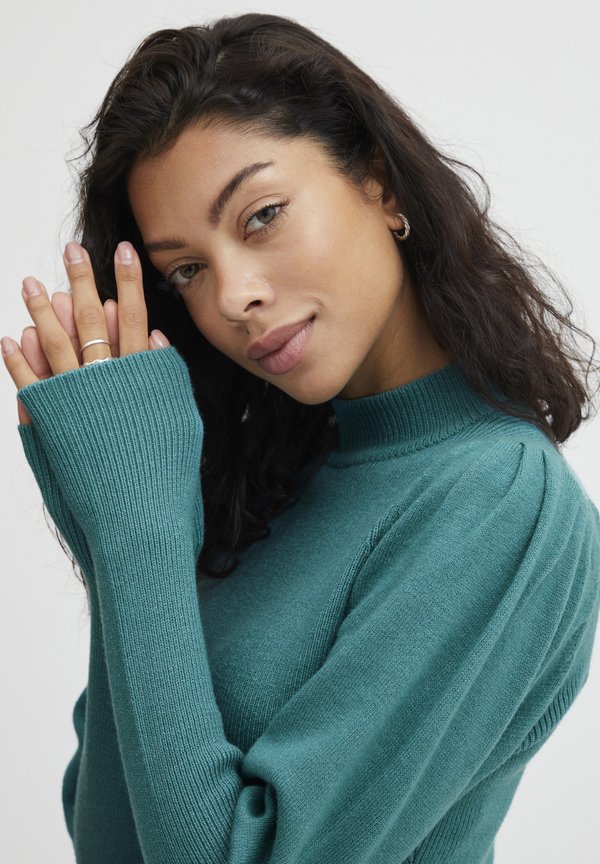 BYNONNINA - Jumper dress - bayou melange4