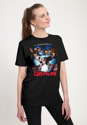 GREMLINS RETRO POSTER STYLE - T-Shirt print - black
