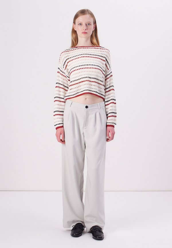 ONLLANDO WIDE PLEAT PANT TLR - Trousers - harbor mist3