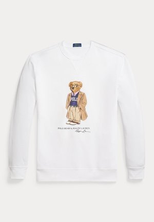 Polo Ralph Lauren Big & Tall POLO BEAR FLEECE SWEATSHIRT - Sweatshirt - white