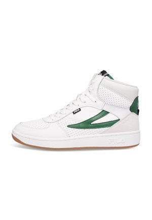 Fila SEVARO MID - Sneakers hoog - white/verdant green