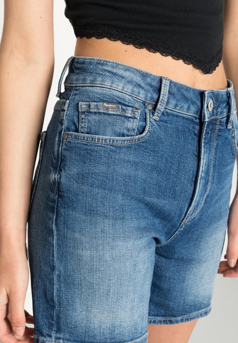 Damen Kleider | Pepe Jeans MARY SHORT Jeans Shorts denim/blue denim - SO33677 Damen Kleider | Pepe Jeans MARY SHORT Jeans Shorts denim/blue denim - SO33677