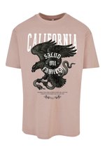 Camiseta Mister Tee Para Hombre - Estampado Significativo, Corte Cómodo, Color Blanco