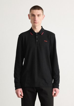 HUGO DERRIKOS - Long sleeved top - black