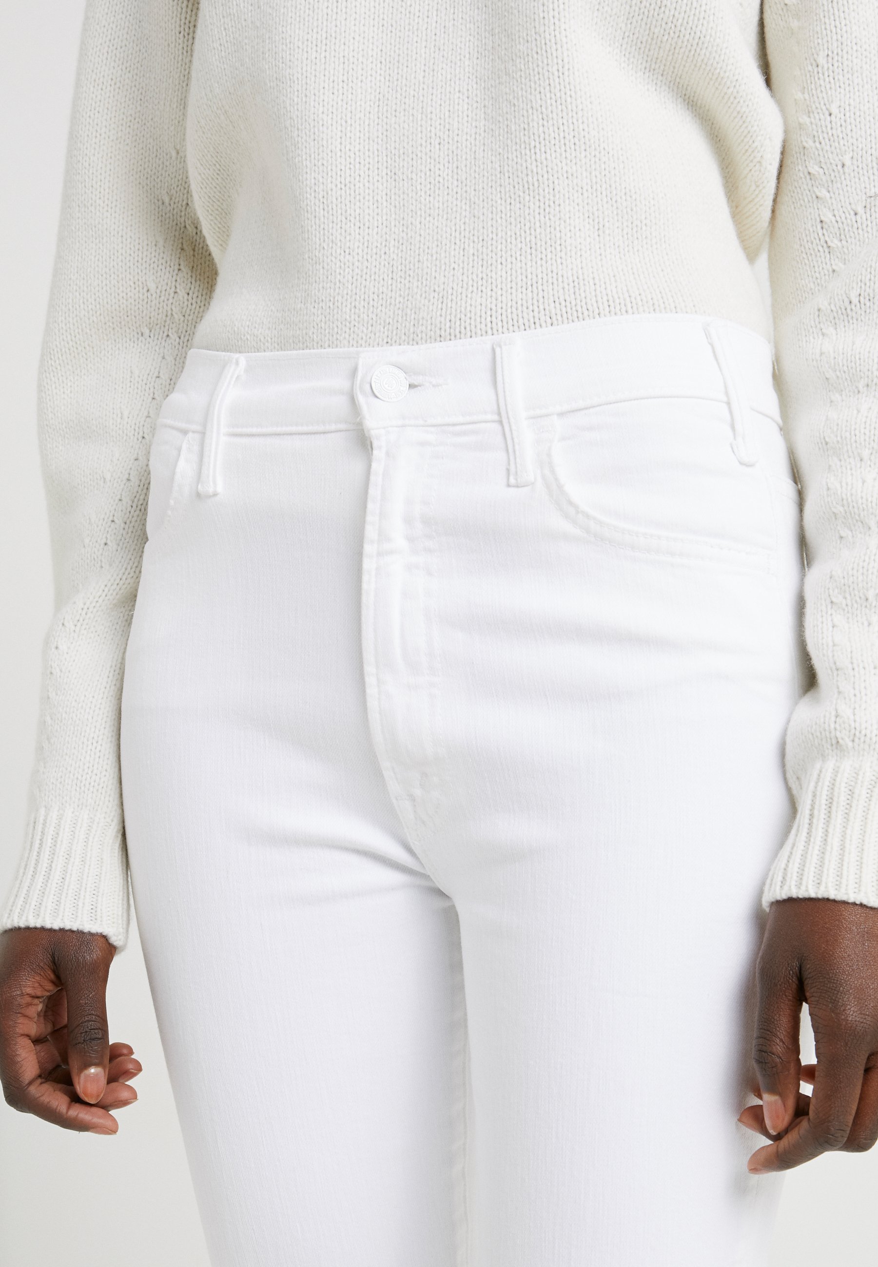 Mother THE HUSTLER ANKLE FRAY JEAN 