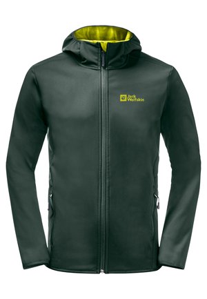 BORNBERG  - Soft shell jacket - black olive   firefly