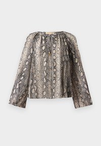 SNAKE V NECK  - Palaidinė - soft ecru