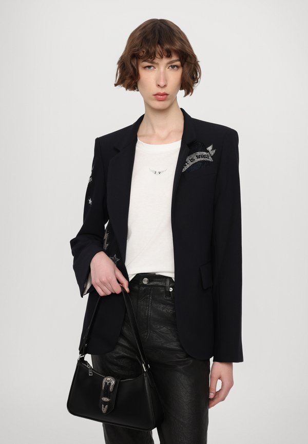 MARTA WINGS STRASS - Print T-shirt - blanc3