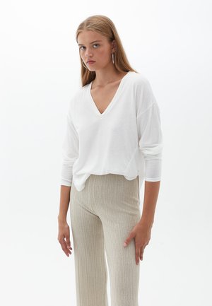 Pull S.Oliver Ras Du Cou - Manches Longues - Bordeau