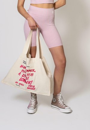 OH APRIL LONGAN  - Pantalon en cuir - blush
