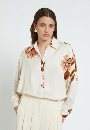 ottod'Ame, OTTOD'AME SHIRT BLOUSE - Blúzka so zapínaním na gombíky - golden beige