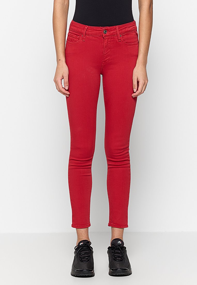 Replay Jeans Skinny Fit rood