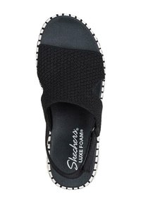 Skechers WILSHIRE BLVD - PIER PLEASURE - Sandalias de senderismo - black