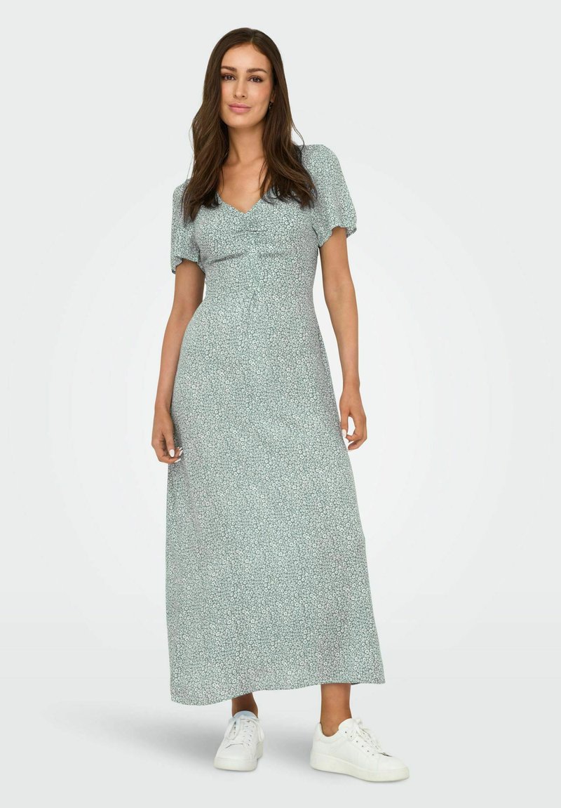ONLY Vestido largo - sage