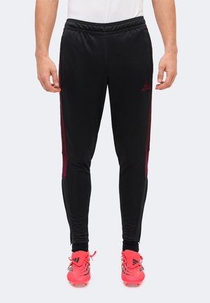adidas Performance, TIRO 26 ESSENTIALS TRAINING PANTS - Долнище на анцуг - black/maroon