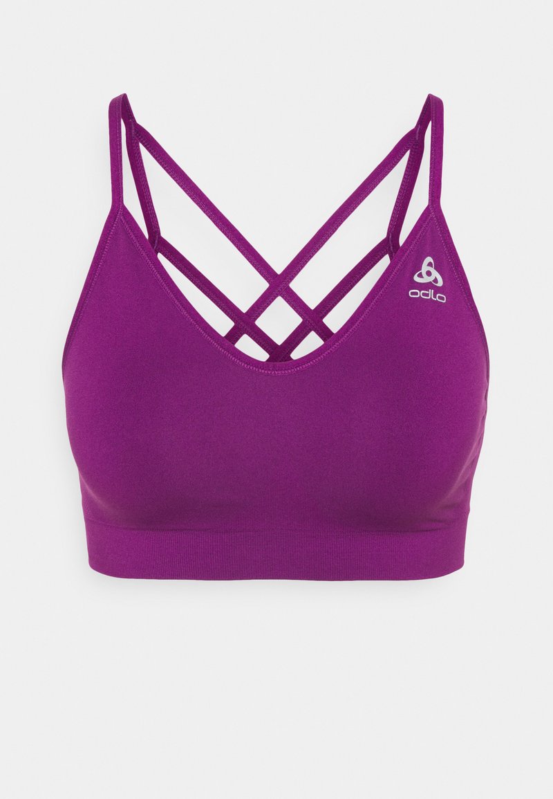 ODLO SPORT BRA SEAMLESS SOFT - Sutiã desportivo de suporte ligeiro - lantana