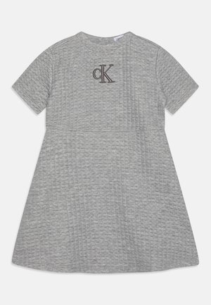 Jerseykleid - mottled grey