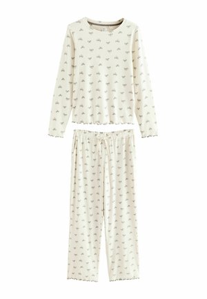 TALL FIT -LONG SLEEVE SET - Komplet pižame - neutral bow