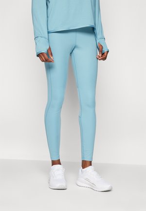 Nike Performance FAST - Hardlooplegging - denim turquoise/silver
