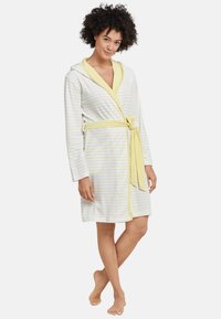 Schiesser Dressing gown - yellow