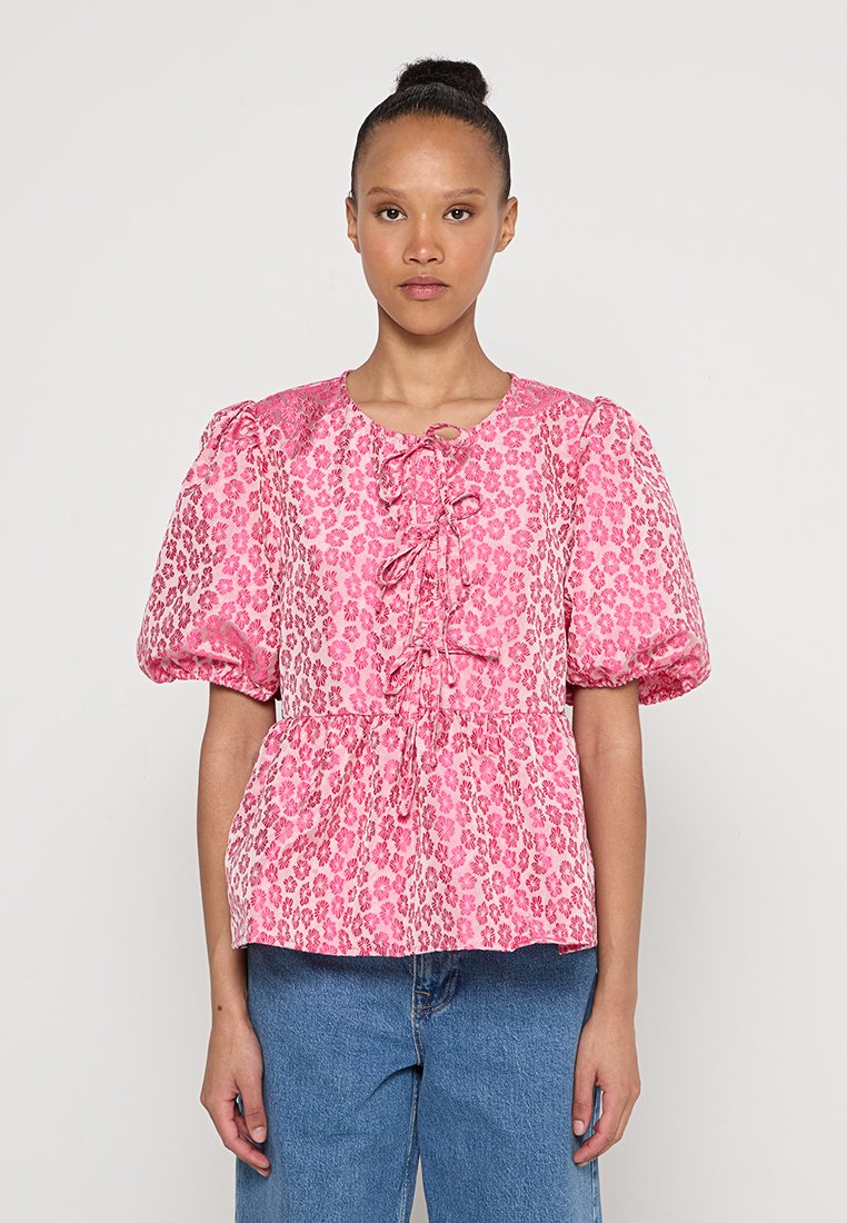 YAS Blouse donkerroze YAS Blouse donkerroze