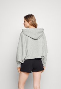 adidas Performance Felpa con cappuccio - medium grey heather