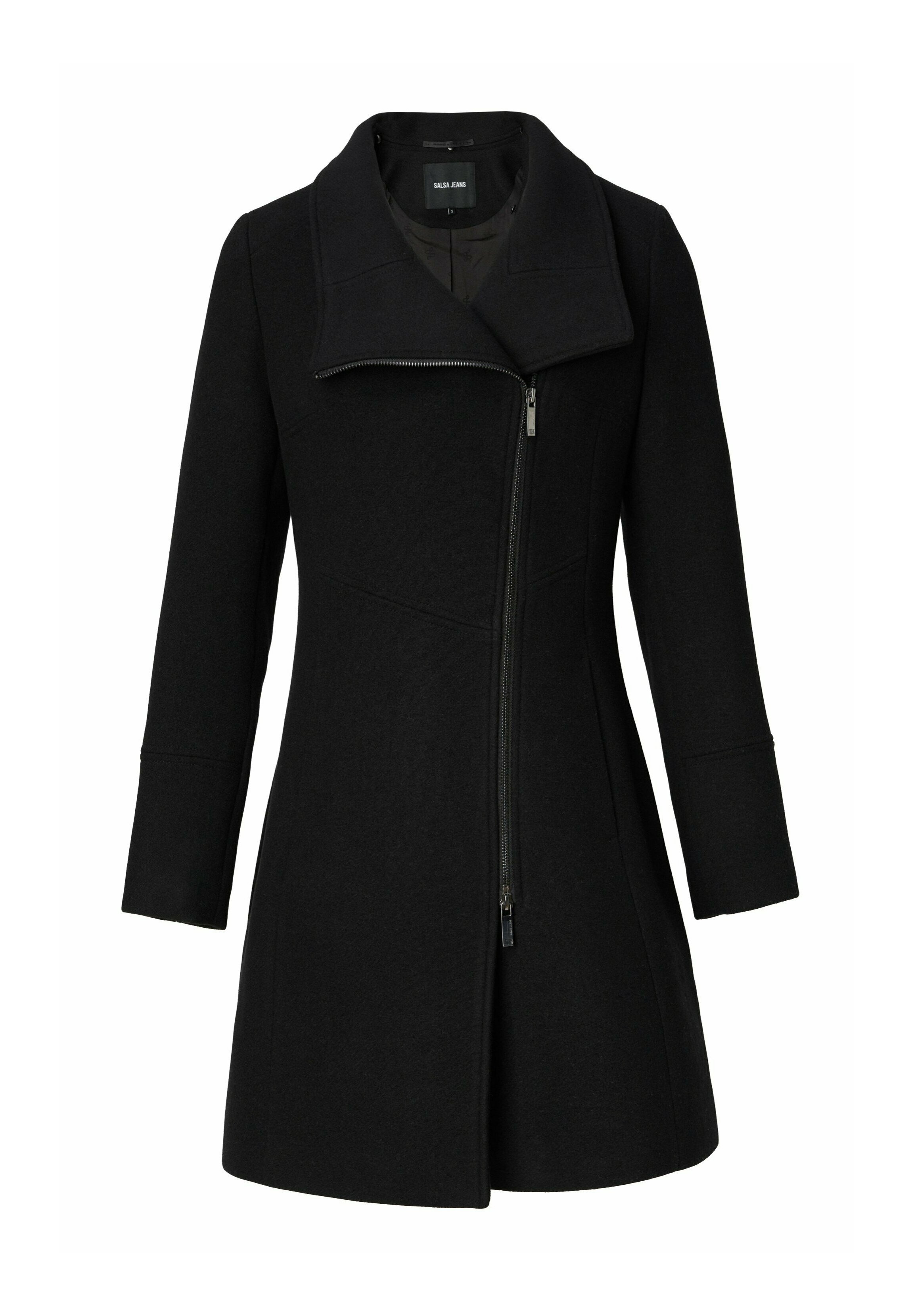 Salsa Jeans SCHUTZHÜTTEN - Short coat - schwarz/black - Zalando