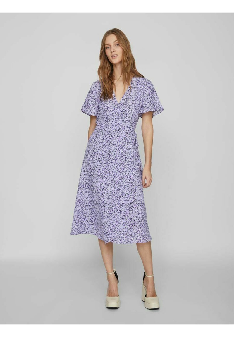 VILA VILOVIE WRAP DRESS - Dnevna obleka - sweet lavender