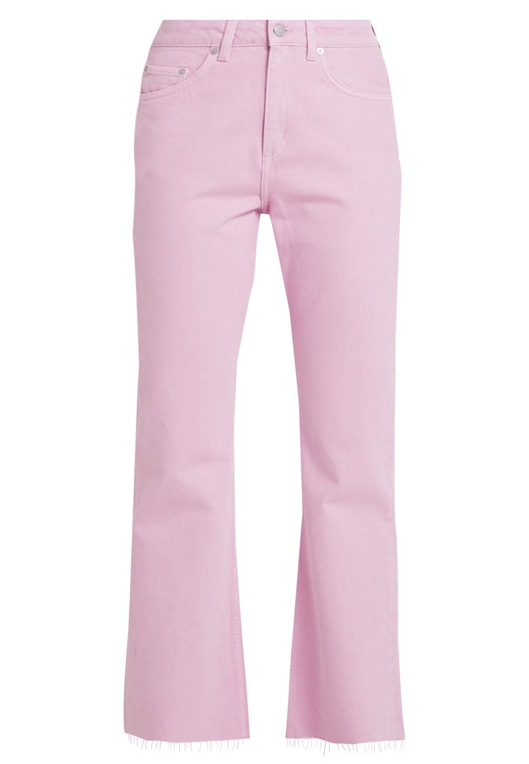 MILE CROPPED Flared jeans pink MILE CROPPED Flared jeans pink