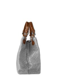 DrachenLeder TOSCANTO - Sac à main - grau braun