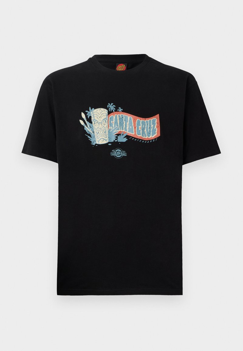 Santa Cruz T-shirt print zwart Santa Cruz T-shirt print zwart