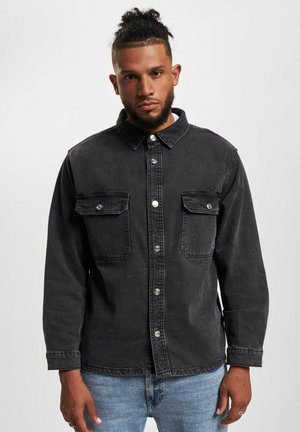WORKER - Button down-skjorte - black