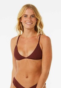 Rip Curl - SURF FIXED TRI - Bikinitop - plum Miniaturebillede 1