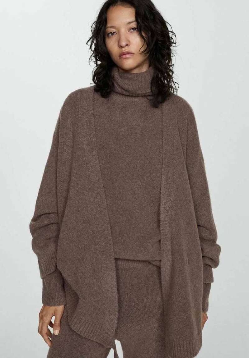 Mango Strickjacke - brown