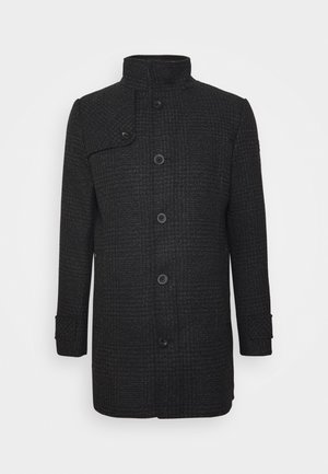 Manteau court - mottled dark grey