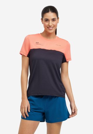 FALKE, RUNNING T-SHIRT - Camiseta estampada - black