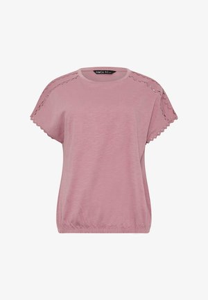 M&Co, WOMEN'S SHORT SLEEVE TOPS - Camiseta estampada - pink