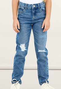 Name it - NKFROSE MOM  - Jeans Straight Leg - medium blue denim Thumbnail-Bild 1