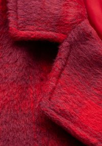 Street One LANGER KARIERTER - Classic coat - rot