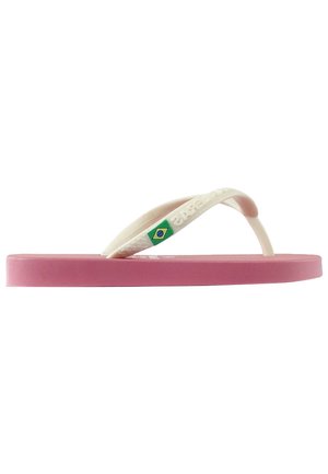 Brasileras Chanclas de dedo - pink/white