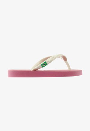 Brasileras Chanclas de dedo - pink/white
