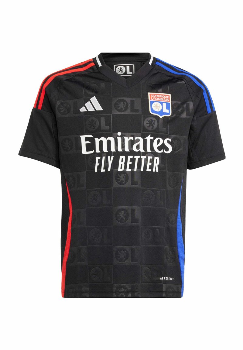 adidas Performance OLYMPIQUE LYONNAIS - Equipación de clubes - black