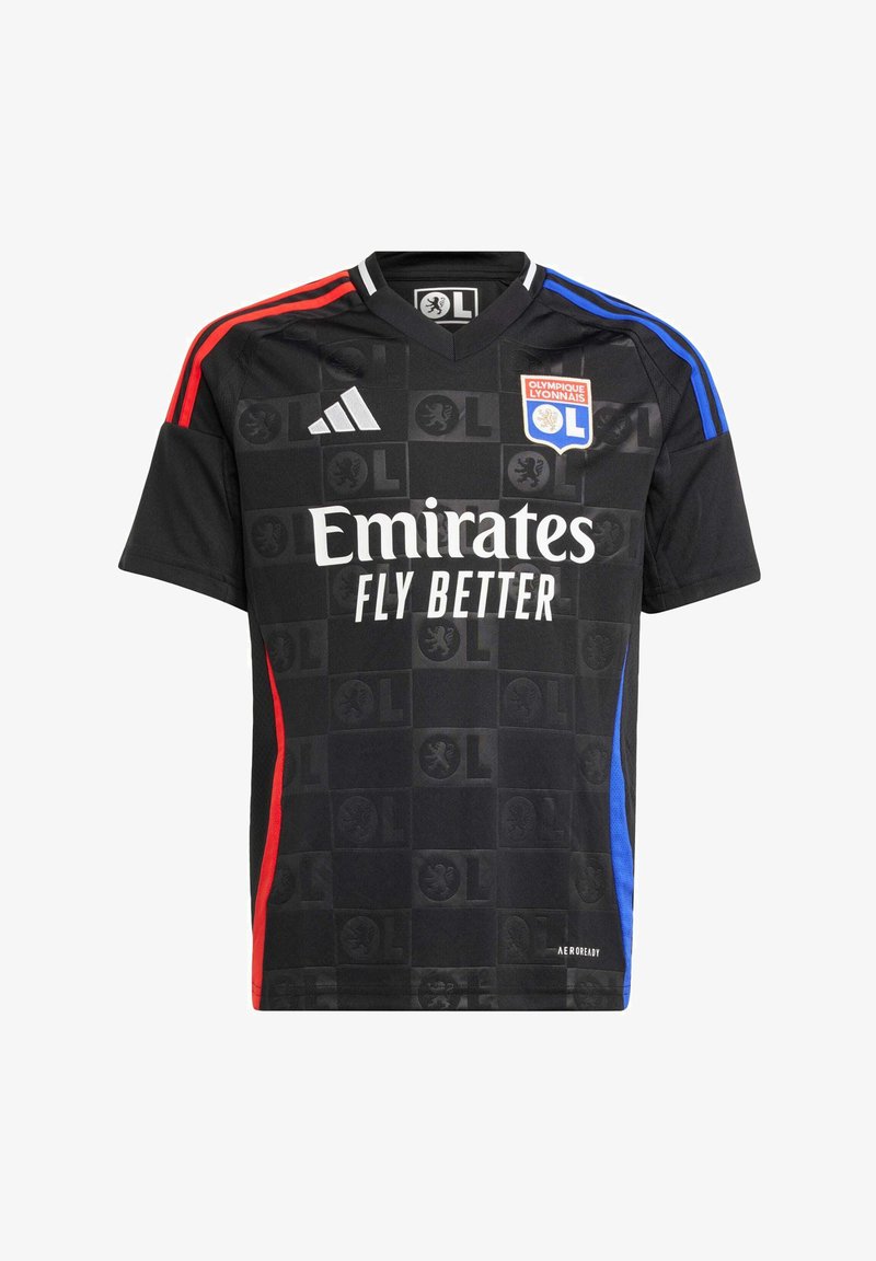 adidas Performance OLYMPIQUE LYONNAIS - Article de supporter d'équipe de club - black
