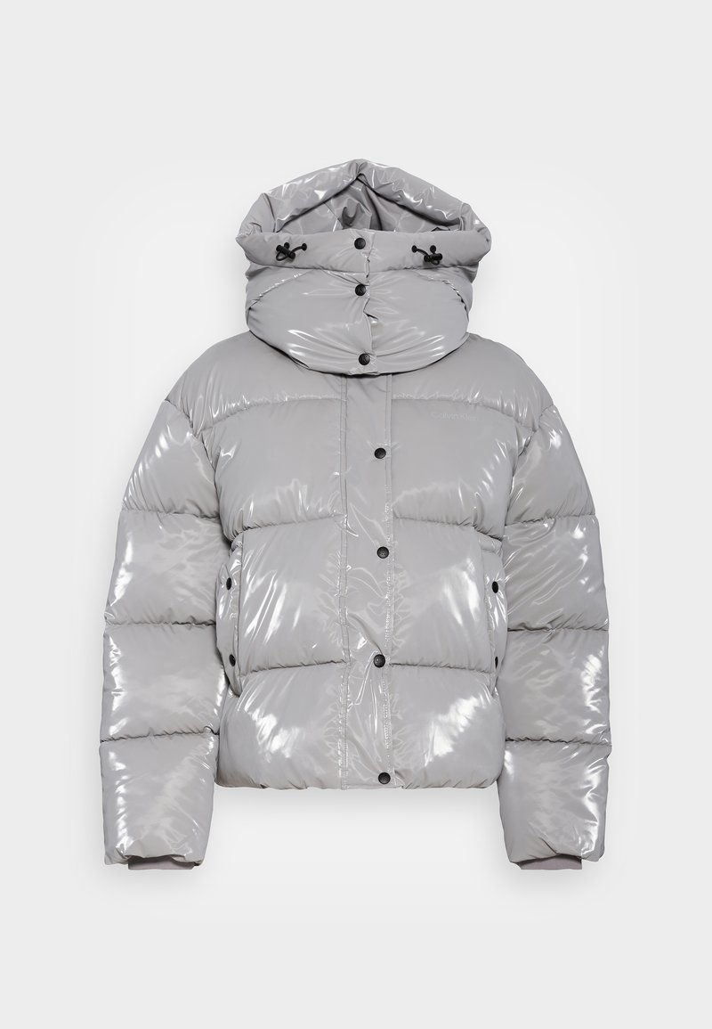 Calvin Klein Jeans Winterjas lichtgrijs