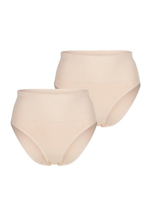 2-PACK HIGH CUT - LUXE SMOOTHING - Slip - light truffle