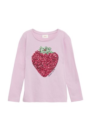 Langarmshirt - flieder