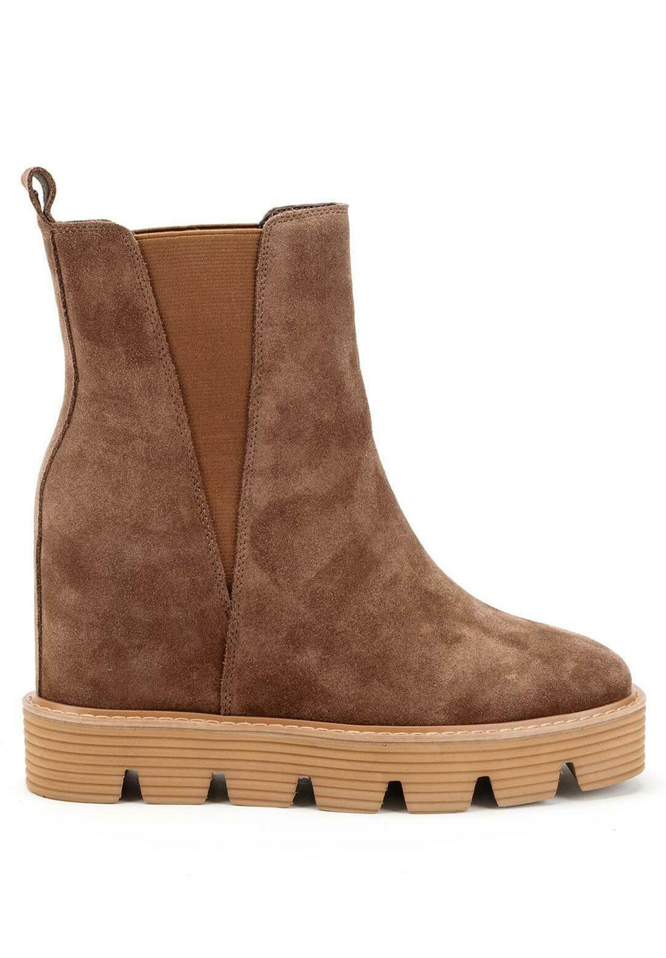 Alma en Pena MONET - Enkellaarsjes met plateauzool - marrón/bruin -  Zalando.nl
