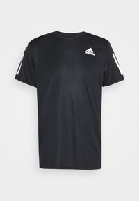 adidas Performance OWN THE RUN - T-shirt con stampa - black/silver